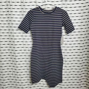 NWT Iris Asymmetrical Hem Fitted Dress